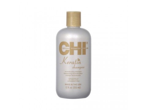CHI Keratin Shampoo Atkuriamasis Plaukų Šampūnas, 355 ml